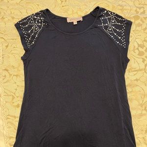 WORN ONCE Navy Blue Women’s Blouse